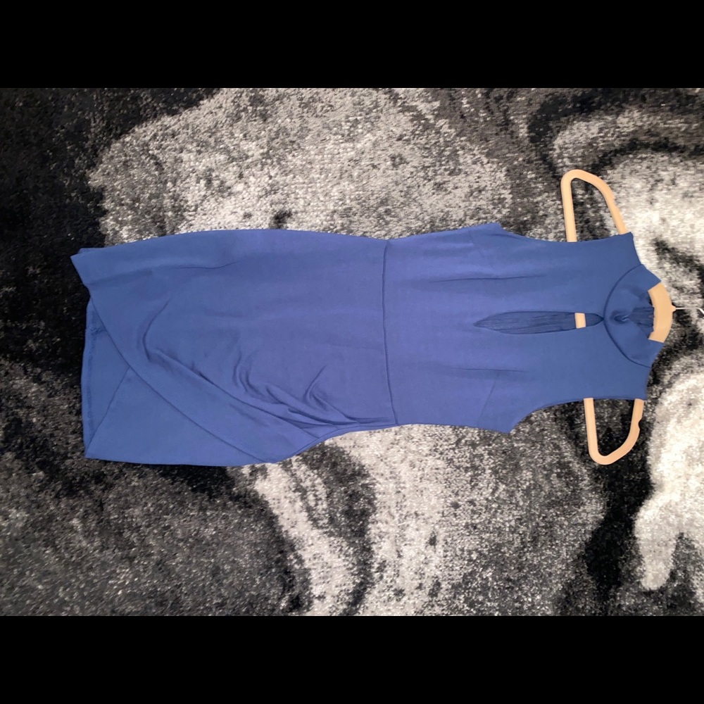 Blue dress